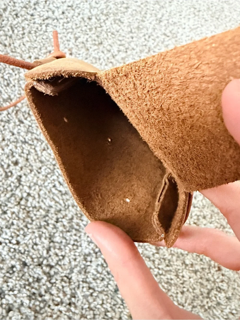 Small Bear 🐻  Brown Leather Child’s Bag